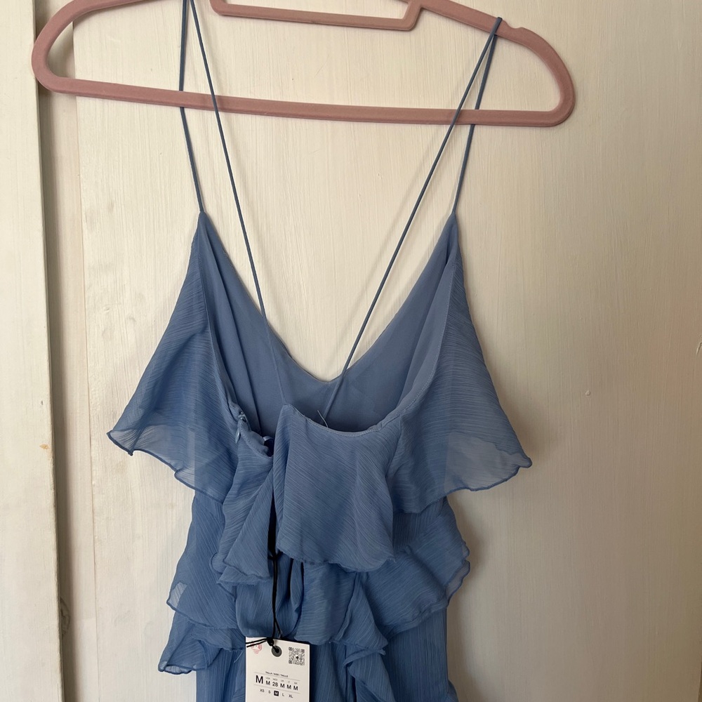 ZARA Ruffled Dress ZW Collection - Picture 4 of 5